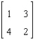 <strong>Find the inverse matrix of .</strong> A) B) C) Not invertible D) E)