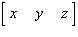  <strong>Which one of the following is the constant matrix for the following systems of equations?  \left\{\begin{array}{r} 4 x-9 y+3 z=8 \\ 4 x+2 z=3 \\ 7 y=7 \end{array}\right. </strong> A)  \left[\begin{array}{ccc} 4 & -9 & 3 \\ 4 & 0 & 2 \\ 0 & 7 & 0 \end{array}\right]  B)  \left[\begin{array}{lll} 8 & 3 & 7 \end{array}\right]  C)  \left[\begin{array}{l} 8 \\ 3 \\ 7 \end{array}\right]  D)  \left[\begin{array}{l} x \\ y \\ z \end{array}\right]  E)   <div style=padding-top: 35px>  