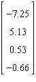 <strong>Find the solution to the given matrix by solving the matrix equation . </strong> A) B) C) No solution D) E)