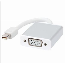 <strong>Roger purchased a new laptop computer and wants to connect it to a second monitor. The monitor has a DVI and HDMI connection on the back, but his laptop only has a Mini DisplayPort connection. Which cable should Roger purchase?</strong> A)   B)   C)   D)   <div style=padding-top: 35px> 