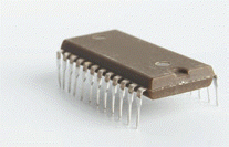 <strong> The accompanying figure shows an example of a(n) ____ chip package.</strong> A) DIP B) PGA C) DIMM D) Intel