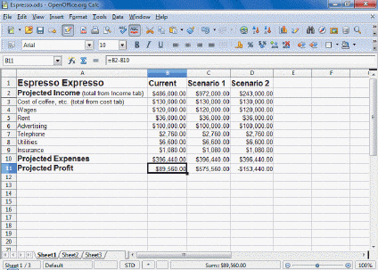 <strong> As shown in the accompanying figure a ____ is a grid of columns and rows.</strong> A) database B) task manager C) worksheet D) diagnostic application