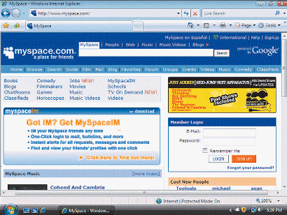   You can use sites like the one in the figure above to control spam.<div style=padding-top: 35px> 