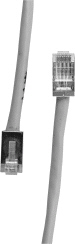 The cables shown in the figure above are used to connect the network devices in an Ethernet network.