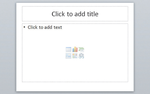   The figure above shows the ____ slide layout.