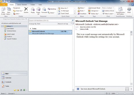 <strong> The right side of the window in the figure above is the ____.</strong> A) Outlook Today B) Inbox C) Reading pane D) Navigation pane