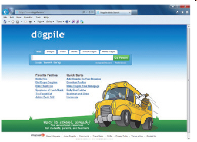 <strong> The figure above shows an example of a(n) ____ Web site.</strong> A) portal B) metasearch engine C) Web app D) Weblog