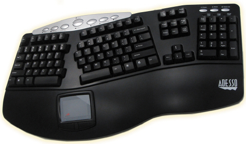 <strong> The accompanying figure has a built-in ____ pointing device.</strong> A) wireless mouse B) ergonomic mouse C) touchpad D) trackball