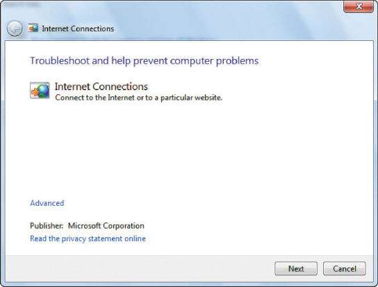 <strong> To access the troubleshooting tool shown in the above figure, first open the ____ window.</strong> A) Windows Explorer B) My Computer C) Internet Explorer D) Control Panel