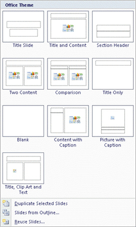 FIGURE 20-2   Which button displays the options shown in Figure 20-2 above?