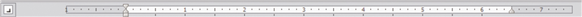 <strong> In the figure above, the tab selector is set to insert a ____ tab alignment.</strong> A) right B) left C) center D) bar