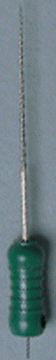 <strong>Identify the instrument pictured. </strong> A) Broach B) Hedstrom C) K-type flex D) Reamer