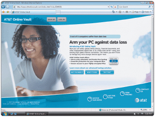 <strong> Figure 7-3 Users subscribe to an online storage service like the kind advertised in Figure 7-3 to ____.</strong> A) save time by storing large files instantaneously B) allow others to access files C) store offsite backups of data D) all of the above