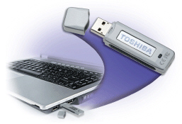 <strong> Figure 7-5 If the computer has an internal hard disk (drive C) and a DVD drive (drive D) and no other disk drives, what drive will the USB flash drive like the one shown in Figure 7-5 probably be?</strong> A) A B) B C) E D) None of the above