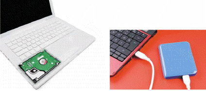 Storage devices like the ____________________ in the accompanying figure hold data, instructions, and information for future use.