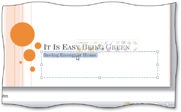 You can _________________________ a paragraph to select it, as shown in the accompanying figure.