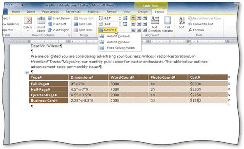 To select a ____ in the table in the accompanying figure, point to its left edge and click when the mouse pointer changes to a small solid upward angled pointing arrow.