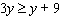 <strong>For the sentence below, write an equivalent expression in symbols. The product of and is less than or equal to the sum of and .</strong> A) B) C) D) E)