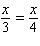 <strong>For the sentence below, write an equivalent expression in symbols. The quotient of and is equal to the sum of and .</strong> A) B) C) D) E)