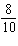<strong>Write the following fraction as an equivalent fraction with denominator 10. </strong> A) B) C) D) E)