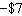<strong>A woman has a balance of $18 in her checking account. If she writes a check for $26, what negative number can be used to represent the new balance in her checking account?</strong> A) B) C) D) E)