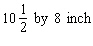 Find the perimeter of an piece of notebook paper. perimeter = __________ inches