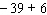 Work the following problem using the rule for addition of real numbers.  
