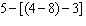 Simplify the expression.  