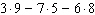 Simplify the expression.  