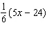 Apply the distributive property. Simplify when possible.  