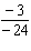 Find the quotient.  