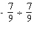 Divide and reduce the answer to lowest terms.