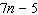 <strong>Find the first four numbers of the sequence by substituting the counting numbers, in order, into the following expression. </strong> A) B) C) D) E)