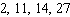 <strong>Find the first four numbers of the sequence by substituting the counting numbers, in order, into the following expression. </strong> A) B) C) D) E)