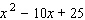 Evaluate the expression when is 4.