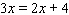 <strong>Find the solution for the equation. </strong> A) B) C) D) E)