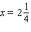 <strong>Solve the equation. </strong> A) B) C) D) E)