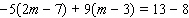 Apply the distributive property to remove the parentheses, then simplify each side before using the addition property of equality. Then find the solution for the equation. __________
