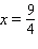 <strong>Solve the equation. </strong> A) B) C) D) E)