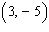 <strong>Give the coordinates of the point in the figure. </strong> A) B) C) D) E)