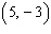 <strong>Give the coordinates of the point in the figure. </strong> A) B) C) D) E)