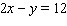 <strong>For the following equation, complete the given table. </strong> A) B) C) D)