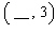 <strong>For the equation complete the ordered pair . </strong> A) B) C) D) E)