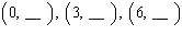 <strong>Complete the given ordered pairs for the equation. </strong> A) B) C) D) E)