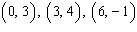 <strong>Complete the given ordered pairs for the equation. </strong> A) B) C) D) E)