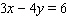 <strong>Find three solutions to the following equation, and then graph the solution set. </strong> A) B) C) D)
