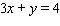 <strong>Complete the given ordered pairs for the equation. </strong> A) B) C) D) E)