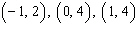 <strong>Complete the given ordered pairs for the equation. </strong> A) B) C) D) E)
