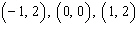 <strong>Complete the given ordered pairs for the equation. </strong> A) B) C) D) E)