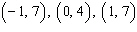 <strong>Complete the given ordered pairs for the equation. </strong> A) B) C) D) E)